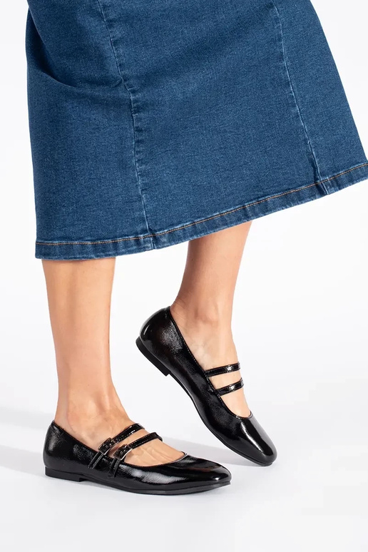 zInart gelakt ballerinas met sluiting zInart gelakt ballerinas met sluiting