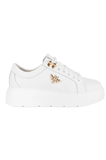 Leer Initte kleur Sneakers...