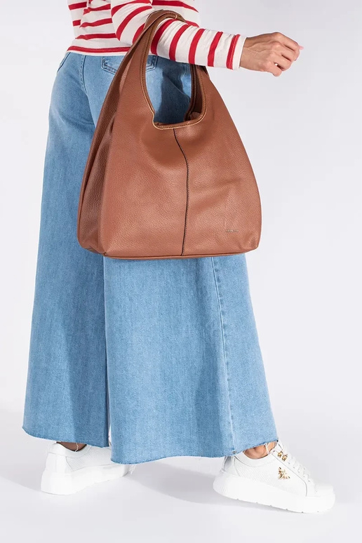 Leer Initte kleur Sneakers met platform