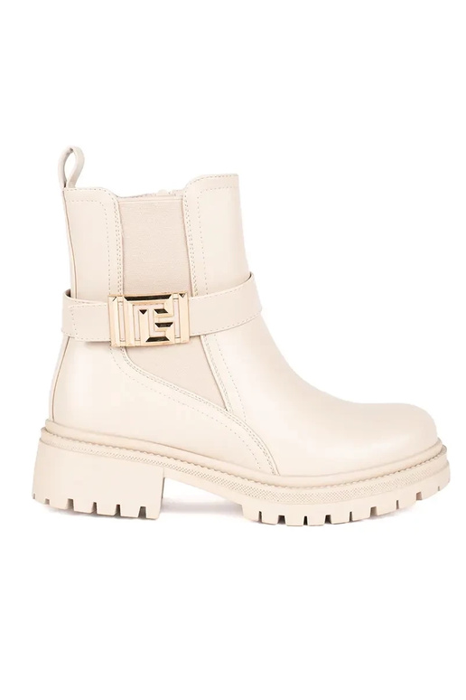 crème kleuren klassiek laarzen met... crème kleuren klassiek laarzen met...