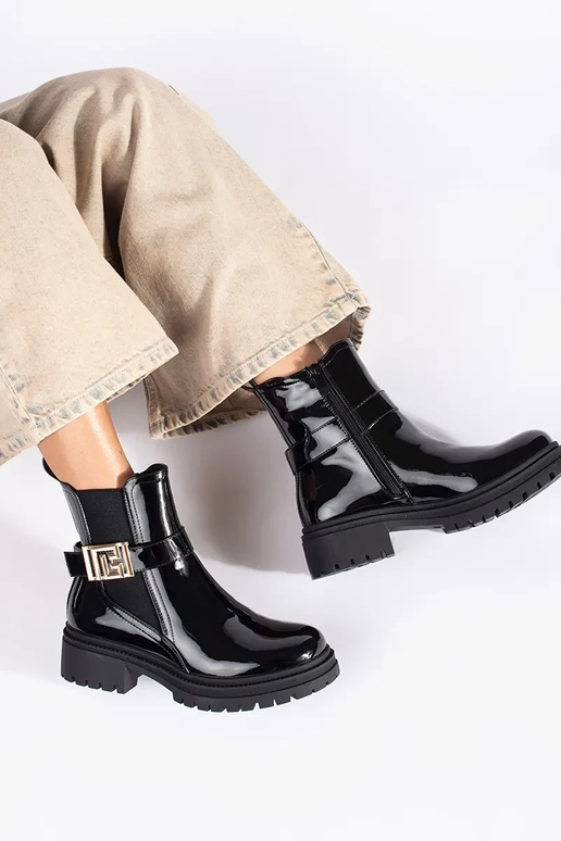 met lakeffect zInart Dameslaarzen met lakeffect zInart Dameslaarzen