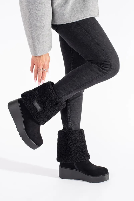 zInart geïsoleerd dames laarzen op...