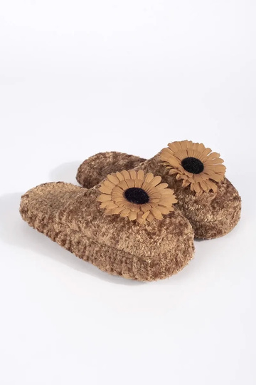 Kinderslofjes in bruin met... 2