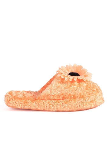 Kinderslofjes in oranje met...