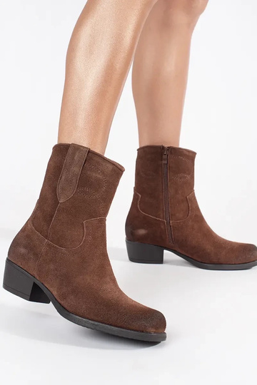 Bruin leren cowboylaarzen... 2