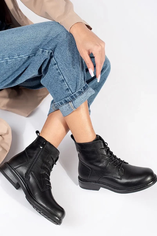 Sergio Leone leren dameslaarzen met...