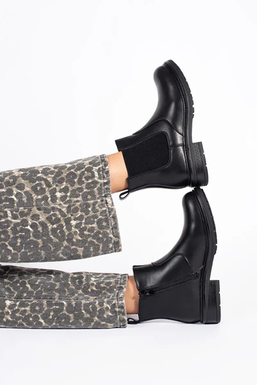 zwarte dames Chelsea boots... 2