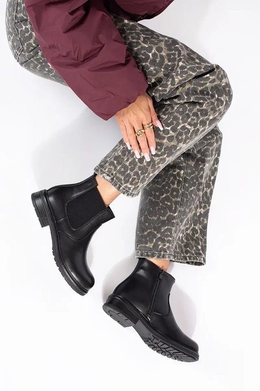 zwarte dames Chelsea boots van echt... zwarte dames Chelsea boots van echt...