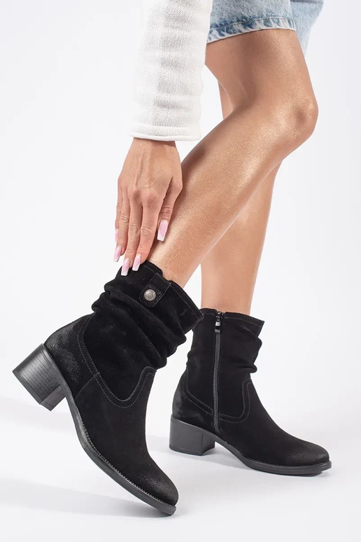 Sergio Leone zwart leren cowboylaarzen Sergio Leone zwart leren cowboylaarzen