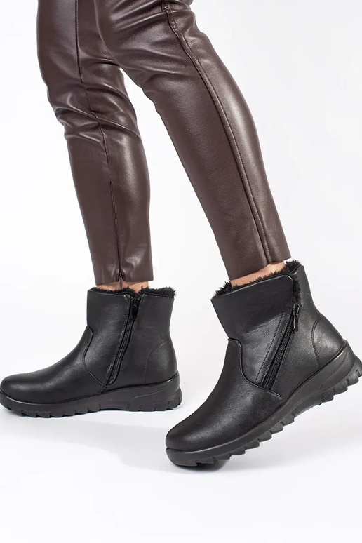 Comfortabele damesschoenen in zwart