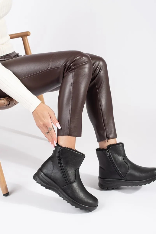 Comfortabele damesschoenen in zwart