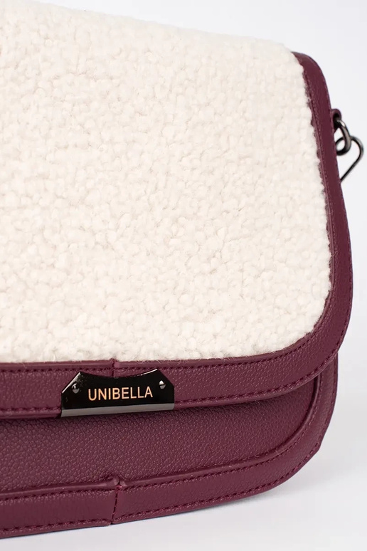 Bourgondische handtas met bont