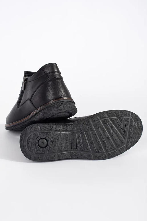 Zwarte winterlaarzen voor mannen