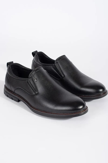 Zwarte herenslip sneakers 2