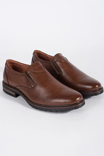Bruine sneakers met knopen 2