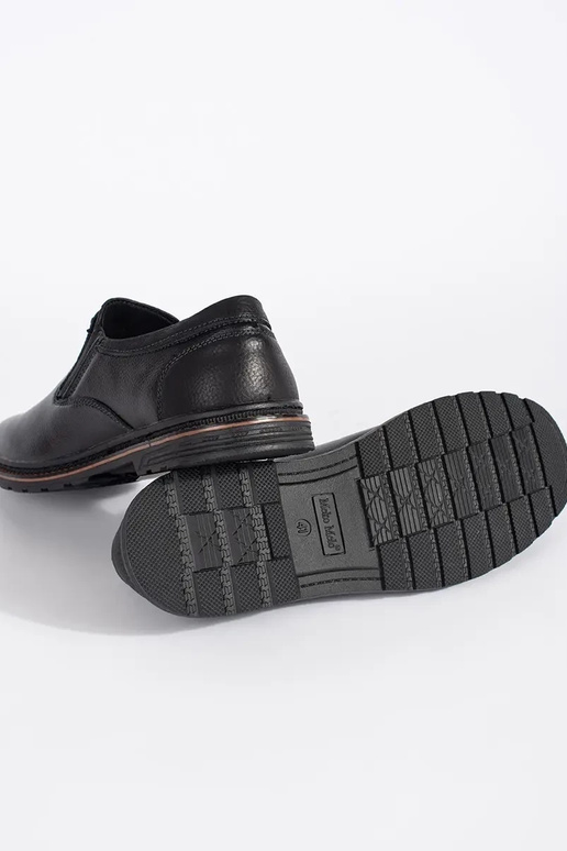 Zwarte sneakers met sluiting