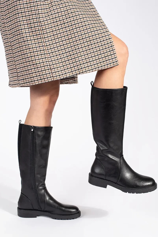 Leer zInart klassiek dames laarzen... Leer zInart klassiek dames laarzen...