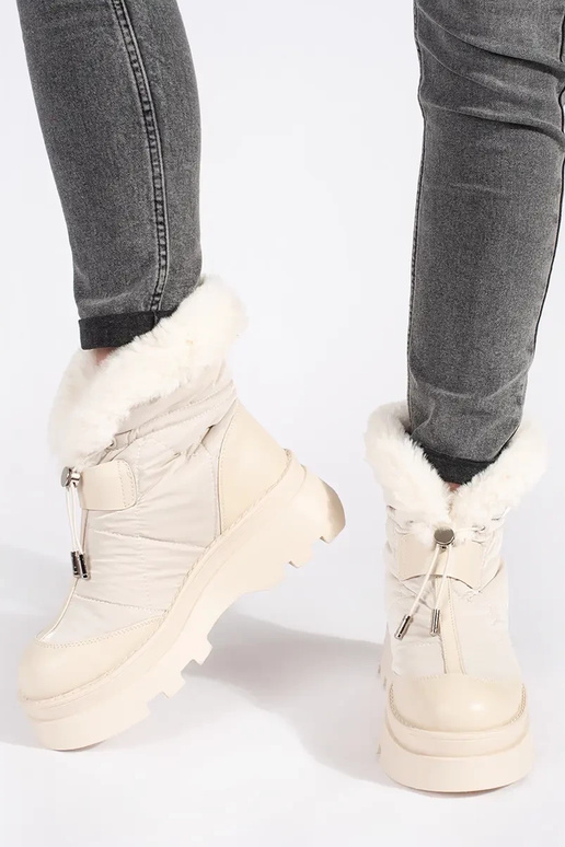 beige SnoInboots voor dames z zInarte...