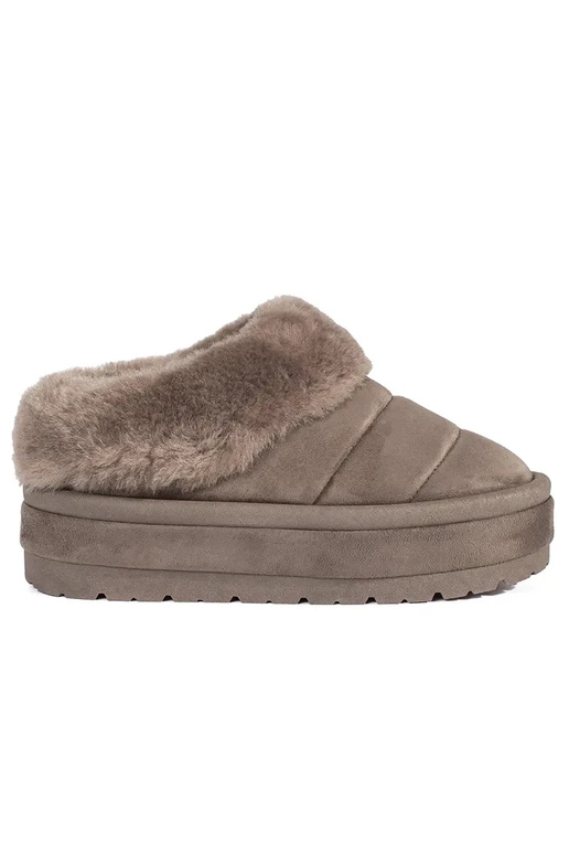 beige laag aantrekken SnoInboots voor...