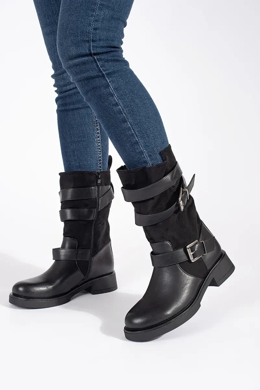 zInart dames laarzen op een lage hak... zInart dames laarzen op een lage hak...