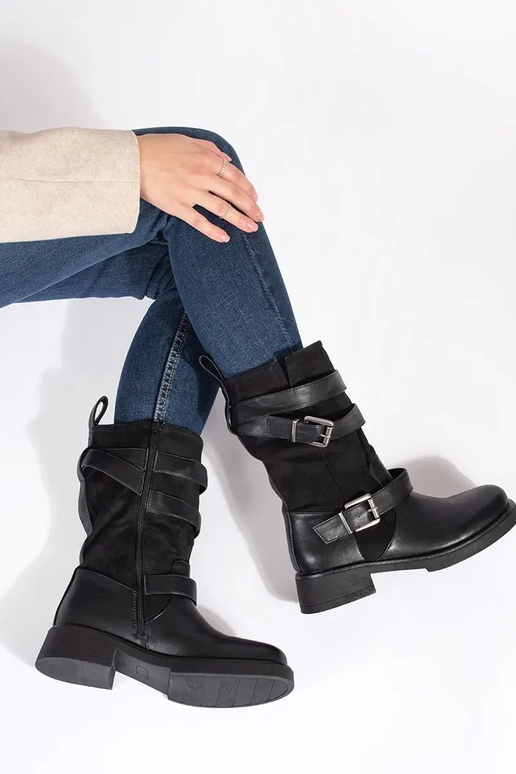 zInart dames laarzen op een lage hak... zInart dames laarzen op een lage hak...