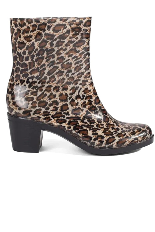 Regenlaarzen dames op hoge hakken...