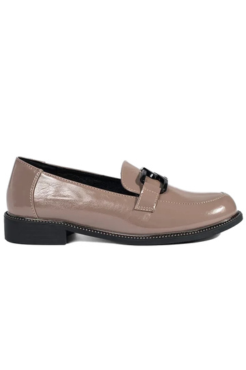 beige Dames mocassins...