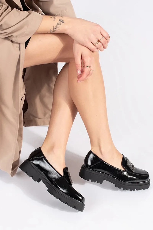 Mocassins zInart dames met platform...