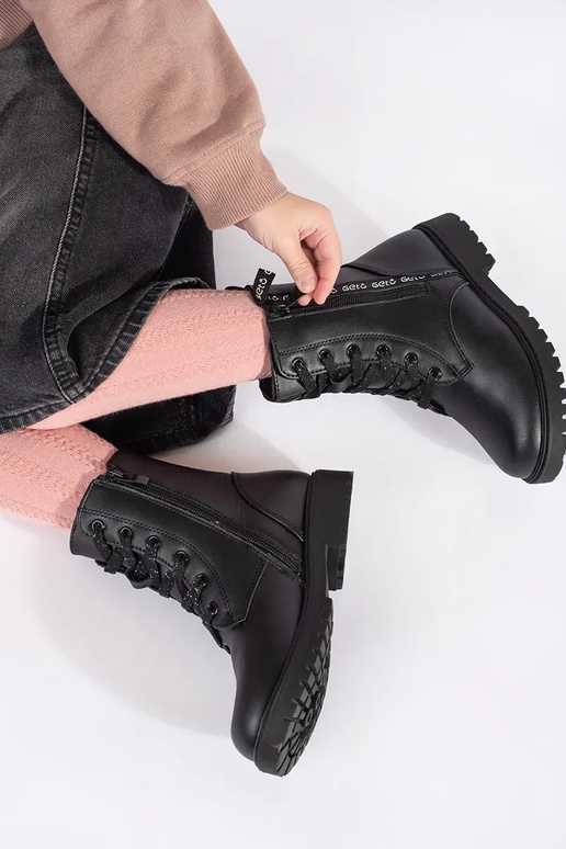 zInart geregen laarzen meisjesachtig