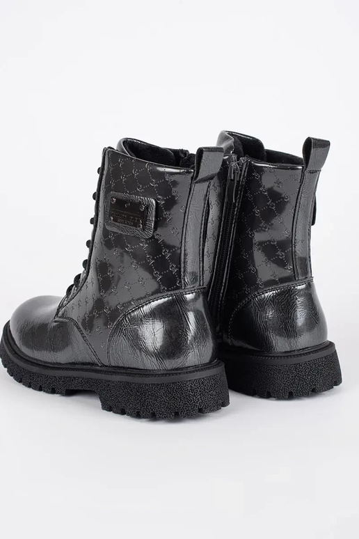 zInart gelakt meisjesachtig laarzen...