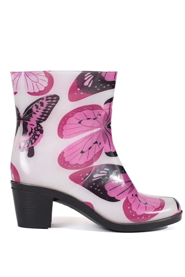 Regenlaarzen In motyle op...