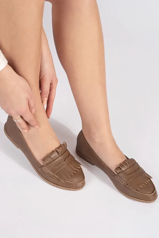 Bruine mocassins Bruine mocassins