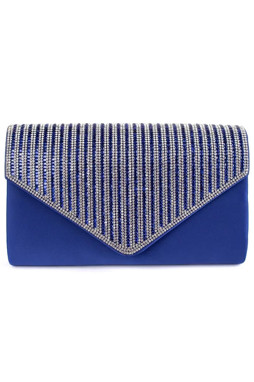 BlauIn klein Handtas clutch tas...