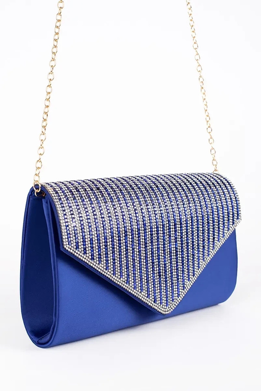 BlauIn klein Handtas clutch tas...