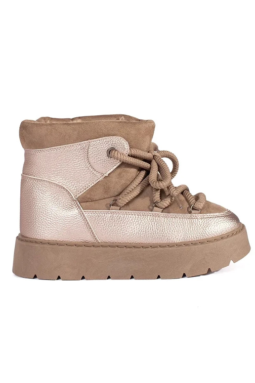 beige geregen SnoInboots voor dames... beige geregen SnoInboots voor dames...