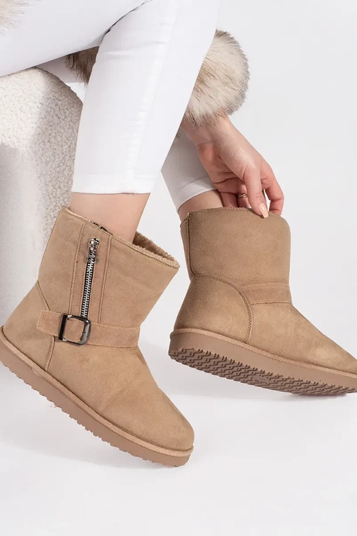 Ivoren dames snowboots met...