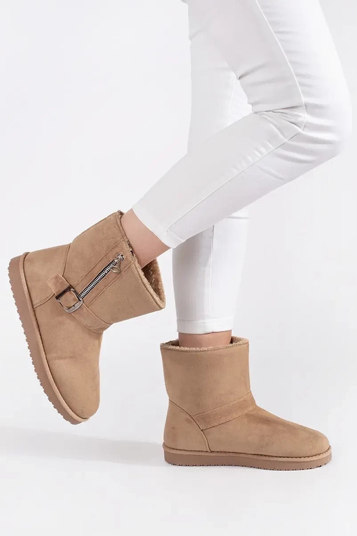 Ivoren dames snowboots met...