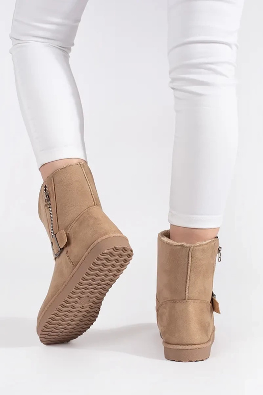 Ivoren dames snowboots met...