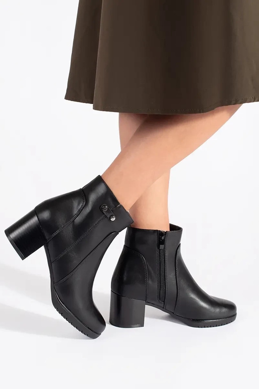 Zwarte schoenen op hoge hakken Sergio...