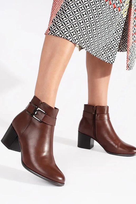 Bruine schoenen van Sergio Leone met...