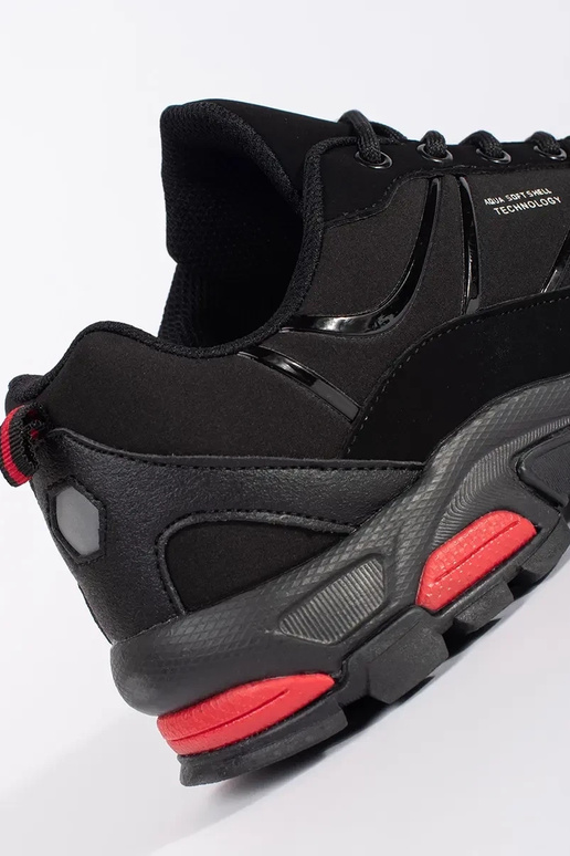 Zwarte trekking schoenen DK Zwarte trekking schoenen DK