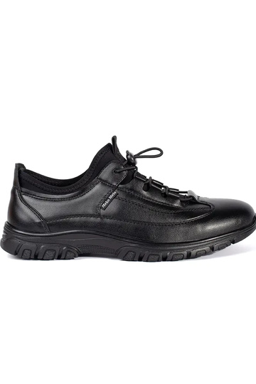 Zwarte lage sportschoenen