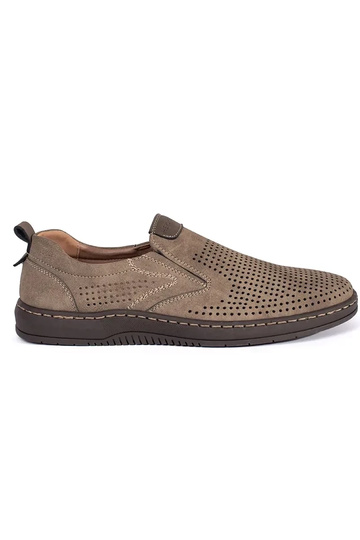 Beige Azuur Mokasijnen Heren
