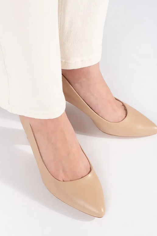 Dames instap mocassins met platform