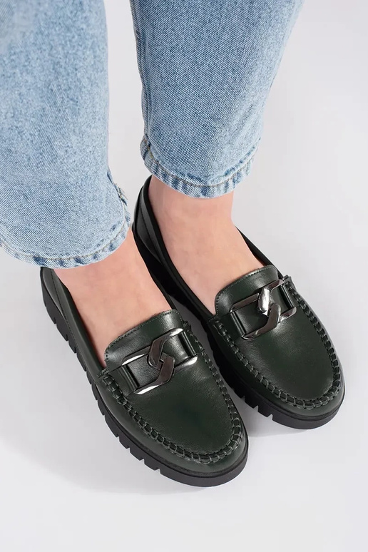 Chique platform mocassins