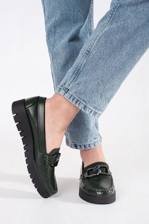 Chique platform mocassins