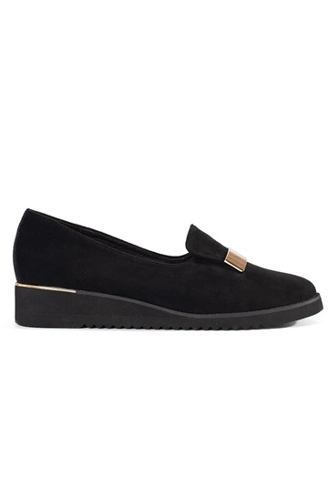 Zwarte platform schoenen