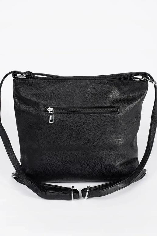 Zwarte handtas-rugzak