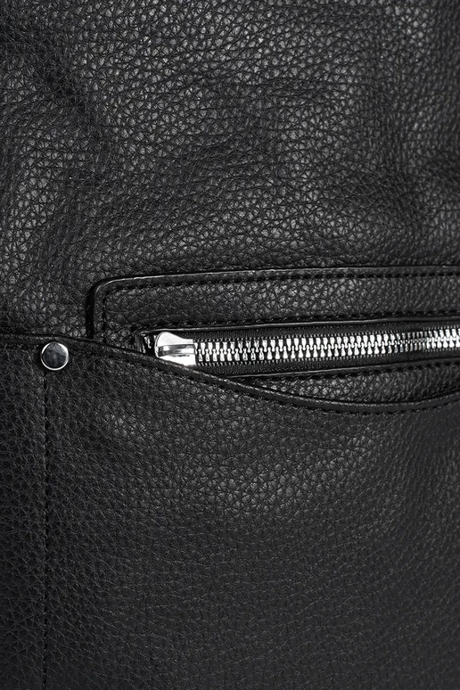 Zwarte handtas-rugzak