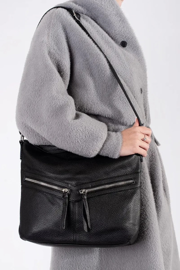 Zwarte dameshandtas met... 2